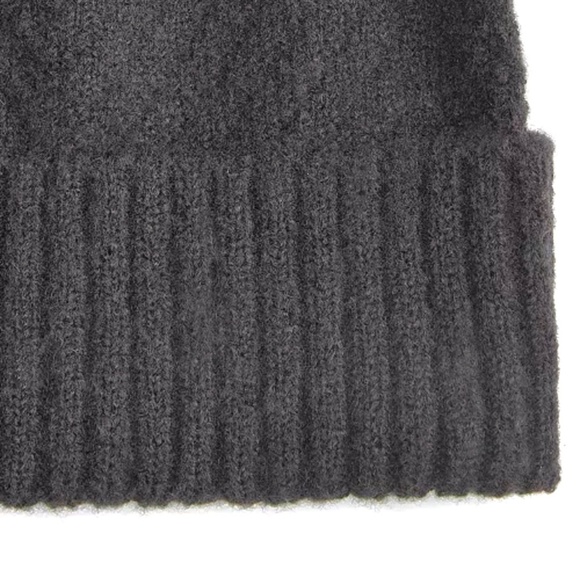 INC International Concepts Leopard Faux Fur Trim Gloves Ribbed Knit Pom Beanie - Picture 3 of 11